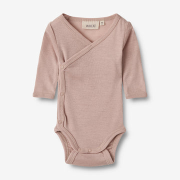 Wheat Wool Slå-om Ull body Willow Underwear/Bodies 1135 dry rose