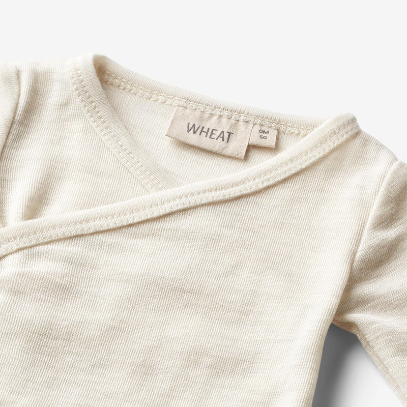 Wheat Wool Slå-om Ull body Willow Underwear/Bodies 1141 eggshell melange