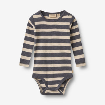 Wheat Main Langermet body Freddie Body 1309 greyblue stripe
