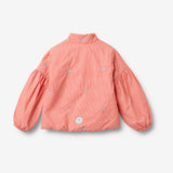 Wheat Outerwear Lettvekts Pufferjakke Sola Jacket 9606 red check