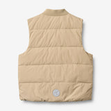 Wheat Outerwear Lettvekts dunvest Fryd Vest 9608 sand stone