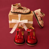 Wheat Footwear Mary Jane-sko Lucia Shoe 9697 red cherry