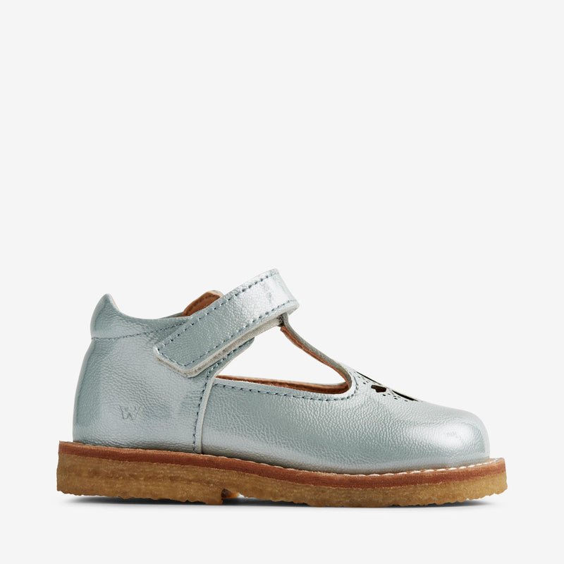 Wheat Footwear  Mary Jane Asta Crepe 4030 light blue