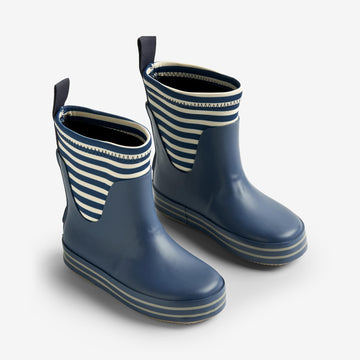 Wheat Footwear Mist Gummistøvel Print Rubber Boot 1325 indigo stripe