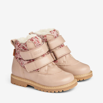 Wheat Footwear Moon Borrelås Tex Print Winter Footwear 2031 rose dawn