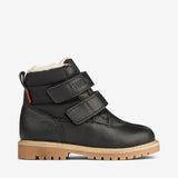 Wheat Footwear Moon Velcro Tex Winter Footwear 0021 black