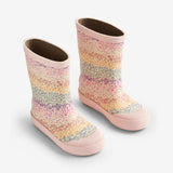 Wheat Footwear  Muddy Gummistøvel Print Rubber Boots 9506 rainbow flowers