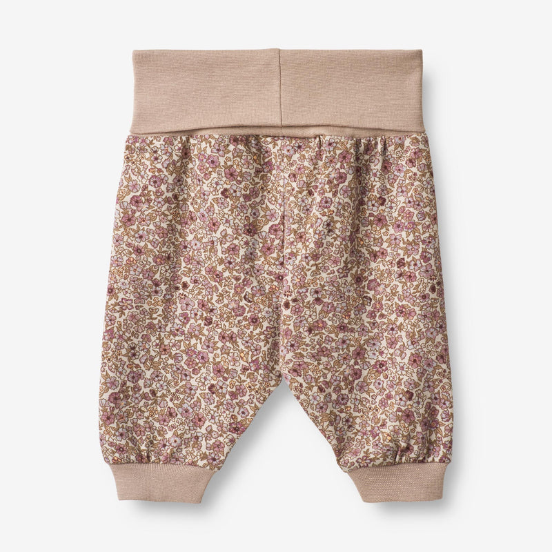Wheat Main  Myke Bukser Cody | Baby Trousers 0098 grey rose flowers