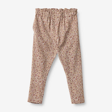 Wheat Main  Myke Bukser Malika Trousers 0098 grey rose flowers