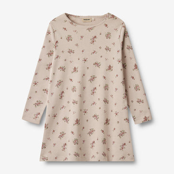 Wheat Main Natkjole Iben Home 1359 pale lilac flowers