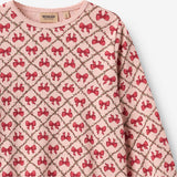 Wheat Main Nattkjole Elinor Home 9763 dim rose bows
