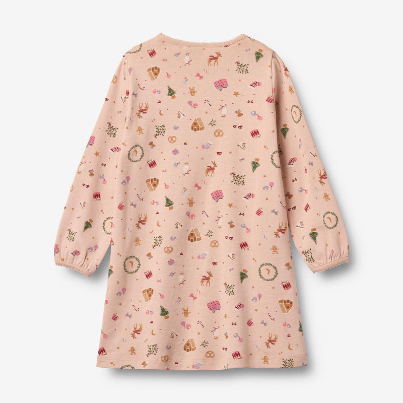 Wheat Main Nattkjole Elinor Home 9589 rose dust holiday