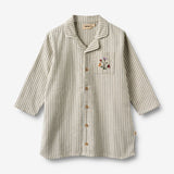 Wheat Main Nattkjole Sylva Home 9585 blue stripe