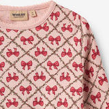 Wheat Main Nattøy Mila Home 9763 dim rose bows