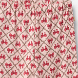 Wheat Main Nattøy Mila Home 9763 dim rose bows