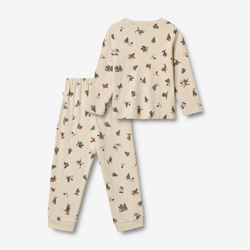 Wheat Main Natttøy Milan Home 9587 offwhite winterland