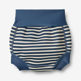 Wheat Main Neoprene Swim Pants Anker Swimwear 1048 blue stripe