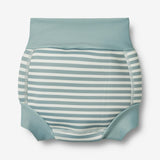 Wheat Main Neoprene Swim Pants Anker Swimwear 9437 rainy waves stripe
