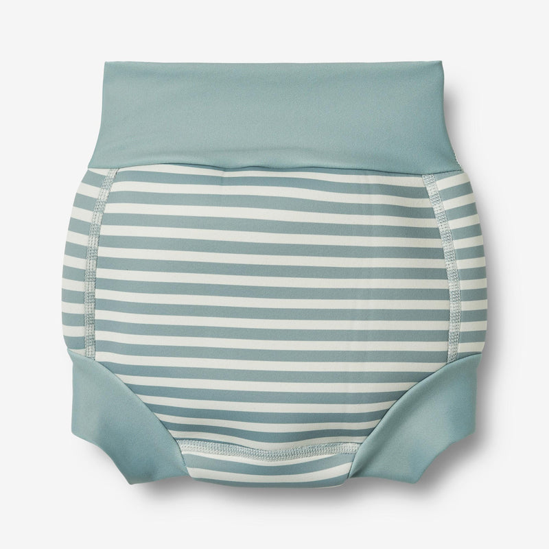 Wheat Main Neoprene Swim Pants Anker Swimwear 9437 rainy waves stripe