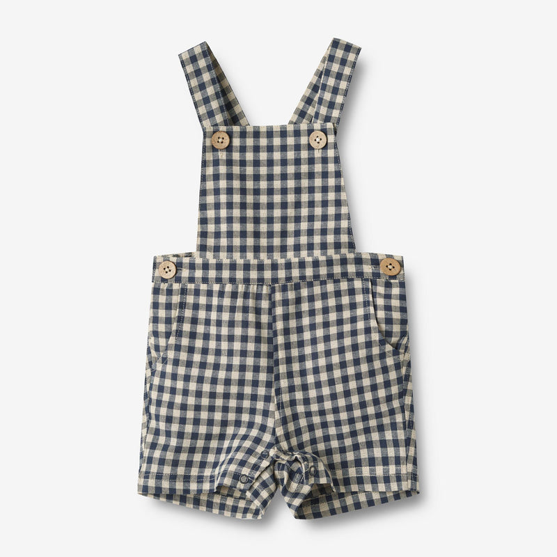 Wheat Main  Overall Erik Suit 1306 blue check