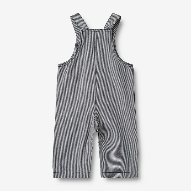 Wheat Main  Overall Issey Suit 1185 denim stripe