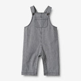 Wheat Main  Overall Issey Suit 1185 denim stripe