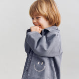 Wheat Main Overskjorte Cole søm Shirt 9543 thunder sky