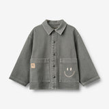 Wheat Main Overskjorte Cole søm Shirt 9543 thunder sky