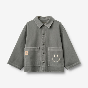 Wheat Main Overskjorte Cole søm Shirt 9543 thunder sky