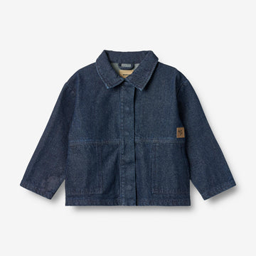 Wheat Main Overskjorte Sola Denim 1108 dark blue