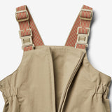Wheat Outerwear  Overtrekksbukser m.seler Robin Tech Trousers 3239 beige stone