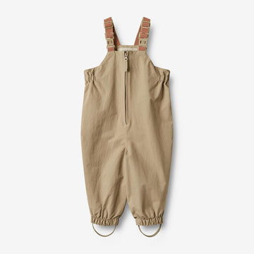 Wheat Outerwear  Overtrekksbukser m.seler Robin Tech Trousers 3239 beige stone