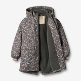 Wheat Outerwear Parka Gelé Jacket 9528 black sea open flowers