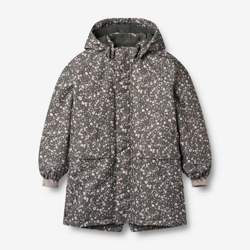 Wheat Outerwear Parka Gelé Jacket 9528 black sea open flowers