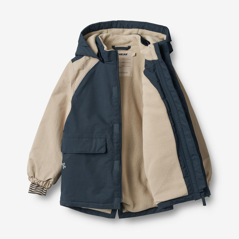 Wheat Outerwear Parka Mekkel Jackets 1108 dark blue