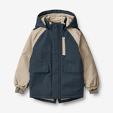 Wheat Outerwear Parka Mekkel Jackets 1108 dark blue