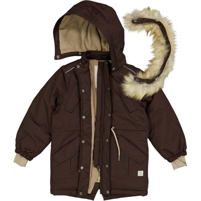 Wheat Outerwear Parkas Vian Jackets 3026 espresso