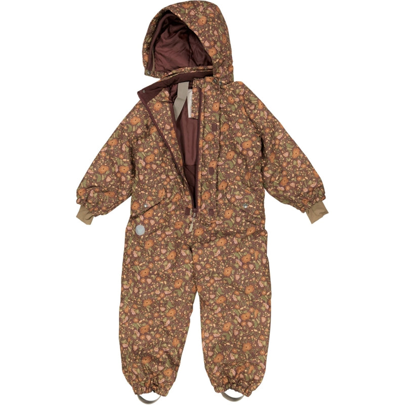 Wheat Outerwear Parkdress Miko Snowsuit 2753 maroon flowers