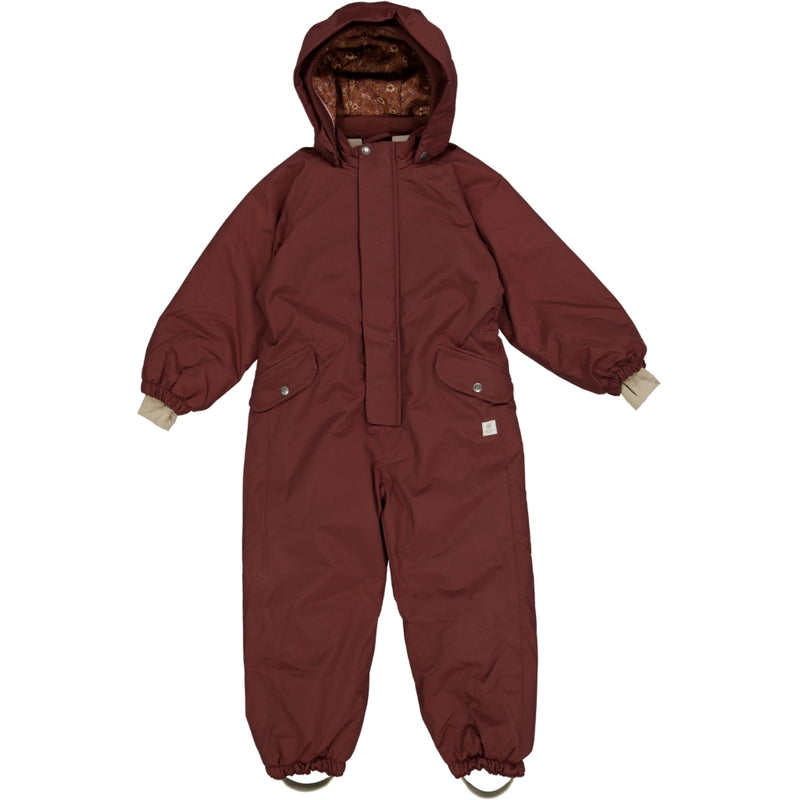 Wheat Outerwear Parkdress Miko Snowsuit 2750 maroon