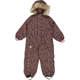 Wheat Outerwear Parkdress Moe Snowsuit 1021 deep blue flowers