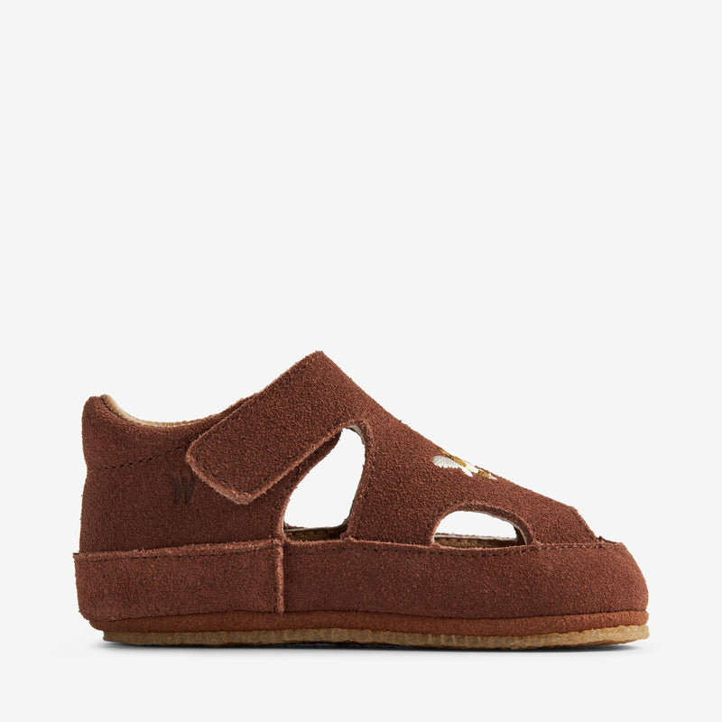 Wheat Footwear  Pax Innendørs Sandal Indoor Shoes 9002 cognac