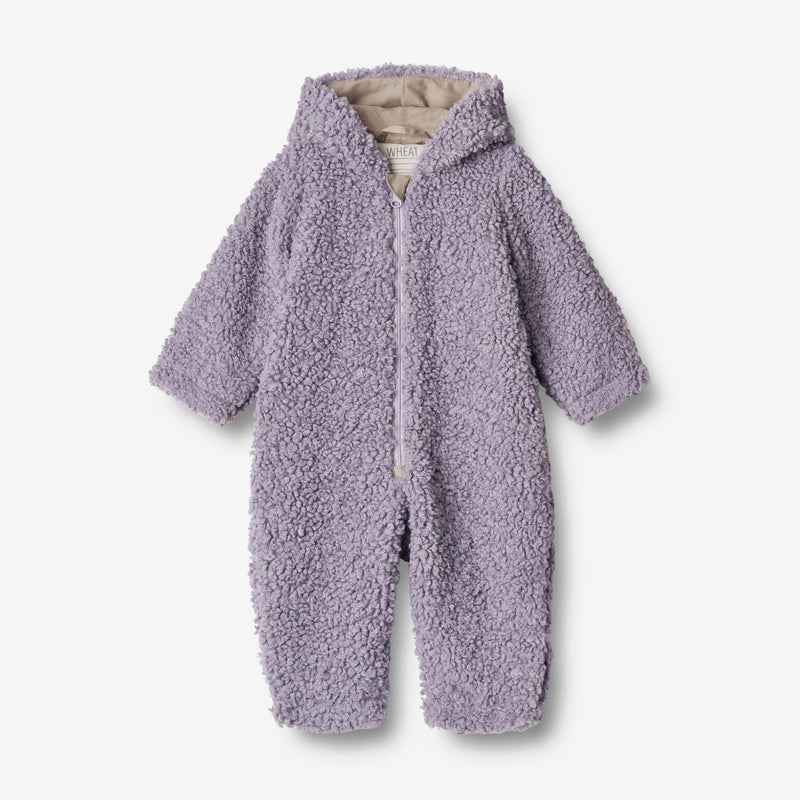 Wheat Outerwear Pile Dress Bambi | Baby Pile 1346 lavender