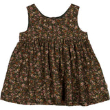 Wheat Main Pinafore Rynk Dresses 4024 dark army flowers