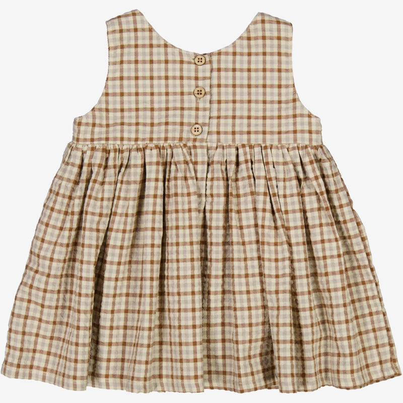Pinafore Rynk | Baby - golden dove check