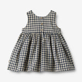 Wheat Main  Pinafore Wrinkles Sienna Dresses 1306 blue check