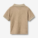 Wheat Main Polo skjorte S/S Mali Sweatshirt 9608 sand stone