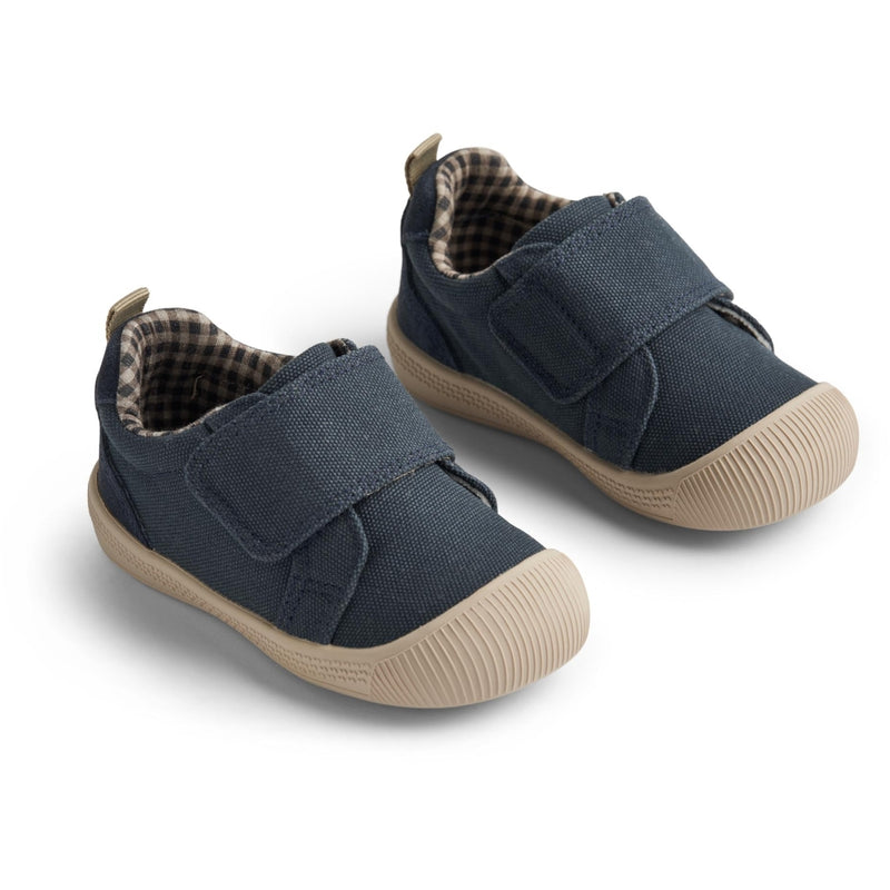 Wheat Footwear Prewalker Kei Prewalkers 1432 navy