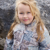 Wheat Outerwear Puffer Jacket Zallie Jacket 9618 patchwork flowers