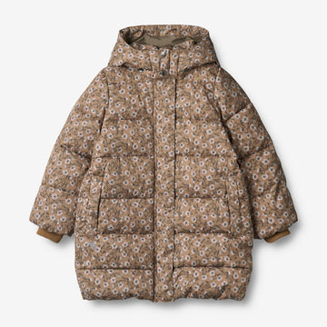 Wheat Outerwear Puffer Jakke Yrsa Jacket 1124 caramel anemones