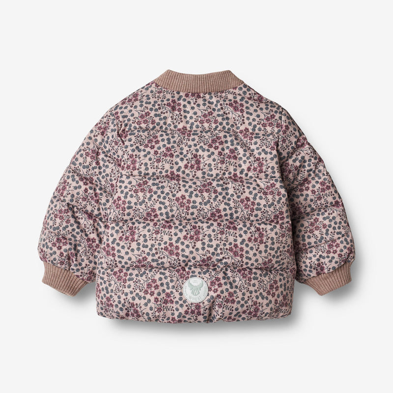 Wheat Outerwear Puffer Jakke Yuri | Baby Jackets 1352 pale lilac berries